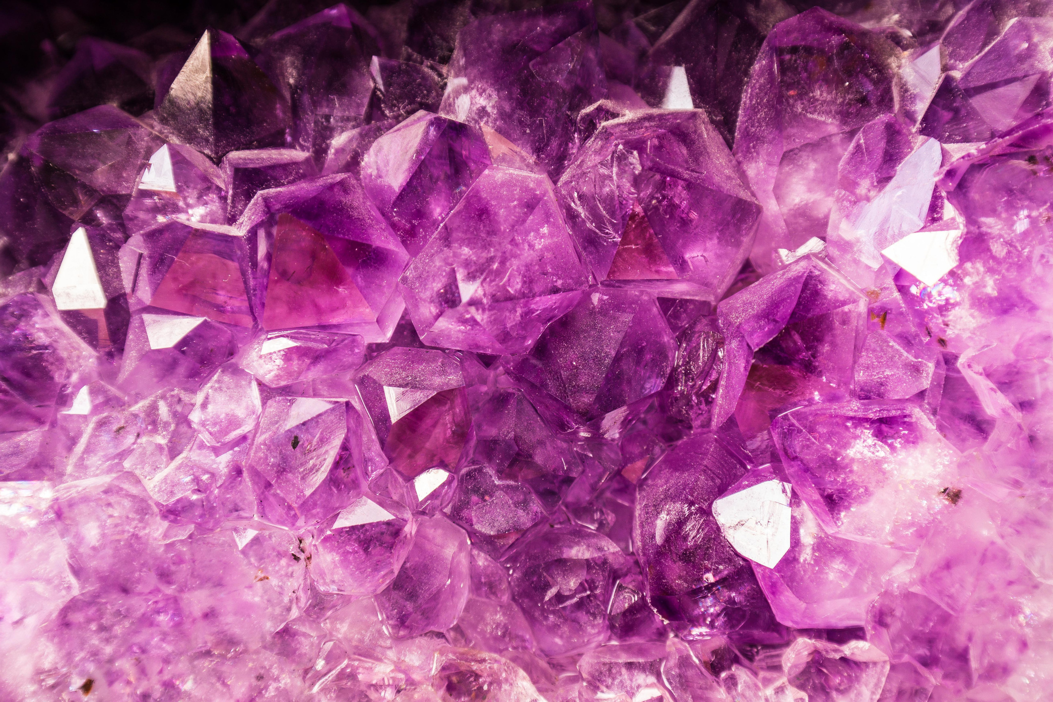 Gem, Amethyst, Semi Precious Stone, Violet, Purple